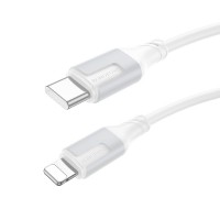  USB kabelis Borofone BX101 60W USB-C to Lightning 1.0m white 